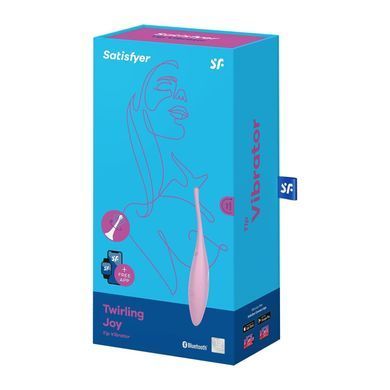 Смарт-вібратор для клітора Satisfyer Twirling Joy Pink SO5557 фото