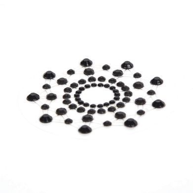 Пэстис из кристаллов Bijoux Indiscrets - Mimi Black, украшение на грудь SO2320 фото