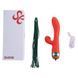 Вібратор-кролик з флогером LOCKINK SEVANDA Whip Vibrating Massage Wand - Red & Green SX0903 фото 9