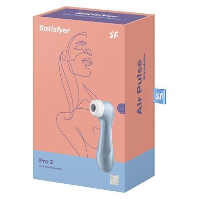 Вакуумний кліторальний стимулятор Satisfyer Pro 2 Blue SO6288 фото