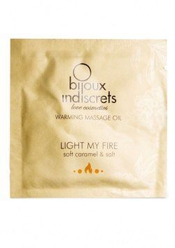 Пробник Bijoux Indiscrets Sachette Light My Fire &ndash; Caramel&Sea salt (2 мл) BI-0259 фото