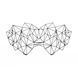 Маска на лицо Bijoux Indiscrets - Kristine Mask, виниловая, клеевое крепление, без завязок SO2333 фото 1