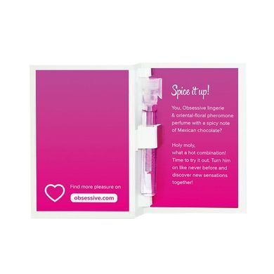 Пробник духов с феромонами Obsessive Perfume Spicy &ndash; sample (1 мл) SO7723 фото