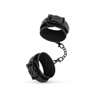 Поножи Bedroom Fantasies: Faux Leather Ankle Cuffs, черные SO8804 фото