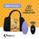 Вибратор в трусики FeelzToys Panty Vibrator Purple с пультом ДУ, 6 режимов работы, сумочка-чехол SO3850 фото 1