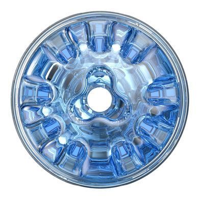 Мастурбатор Fleshlight Quickshot Turbo Blue Ice, компактний, чудово для пар і мінету SX0678 фото