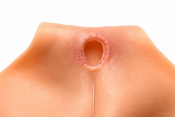 Накладна вагіна Master Series Silicone Vagina + Butt Panties - Medium SX1189 фото