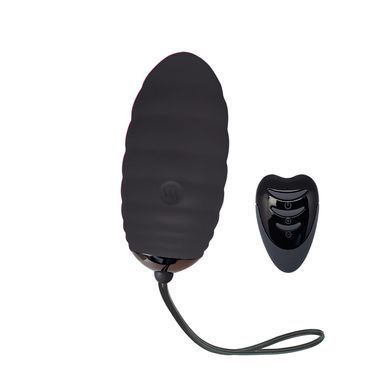 Виброяйцо Adrien Lastic Ocean Breeze 2.0 Black, пульт ДУ, очень мощный мотор, 10 виброрежимов SO7030 фото