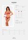 Комплект белья Obsessive Lacelove cupless 2-pcs set M/L Red, открытый доступ, открытая грудь SO8653 фото 5
