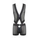 Комплект мужского белья на шнуровке Passion 053 SET WILLIAM L/XL Black, жилет, боксеры SO7627 фото 5