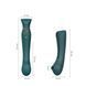 Смартвібратор 3в1 Zalo &mdash; Queen Jewel Green, пульсівна перлина та вакуум, кристал Swarovski SO6663 фото 3