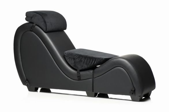 Секс-крісло з подушками Master Series Kinky Sex Lounge with Cushions - Black SX1192 фото