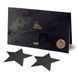 Пестіс - стикини Bijoux Indiscrets - Flash Star Black, наклейки на соски SO2339 фото 1