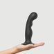 Насадка для страпона Strap-On-Me Dildo Plug P&G Black L SO9003 фото 2