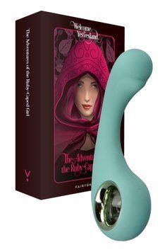 Вибратор для точки G FairyGasm BraveryAward green SX0626 фото