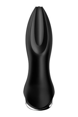 Анальна смарт-вібропробка із перлинним масажем Satisfyer Rotator Plug 2+ Black SO6279 фото