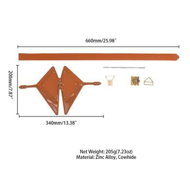 Маска на очі LOCKINK Vixen Blindfold Brown Set SX0854 фото