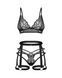 Комплект Obsessive Blomentis 3-pcs set XS/S SX1033 фото 3