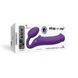 Безремінний страпон з вібрацією Strap-On-Me Vibrating Violet XL, діам. 4,5 см, пульт ДК, регульовани SO3827 фото 7