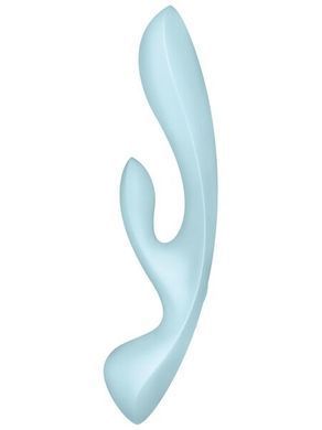 Вибратор-кролик Satisfyer Triple Oh Blue SO7781 фото