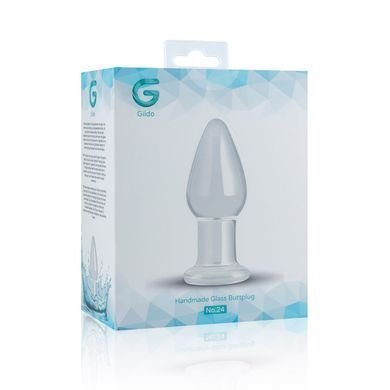 Стеклянная анальная пробка Gildo Glass Buttplug No. 24 SO4620 фото