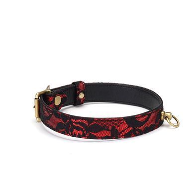 Чокер с кольцом для поводка Liebe Seele Victorian Garden Choker SO9471 фото