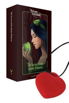 Мінівібратор &laquo;Сердечко&raquo; FairyGasm PleasureStone red, 9 режимів, на шнурку SX0645 фото