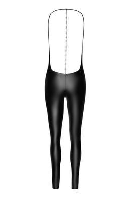 Комбинезон Noir Handmade F306 Mirage catsuit with jewelry rhinestone chain adorning the back - M SX0274 фото