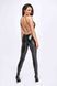 Комбинезон Noir Handmade F306 Mirage catsuit with jewelry rhinestone chain adorning the back - M SX0274 фото 3