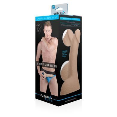 Фаллоимитатор Fleshjack Boys: Brent Corrigan Dildo, по слепку пениса порноактера SO9590 фото