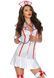 Еротичний костюм медсестри Leg Avenue Head Nurse XL, сукня, аксесуар на голову, стетоскоп SO9109 фото 1