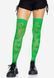 Чулки с рисунком Leg Avenue 420 Net thigh highs Green SO9160 фото 1