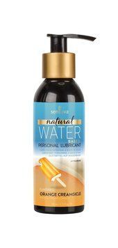 Змазка на водній основі Sensuva Natural Water-Based Orange Creamsicle 125мл без гліцерину, парабенів SO3535 фото