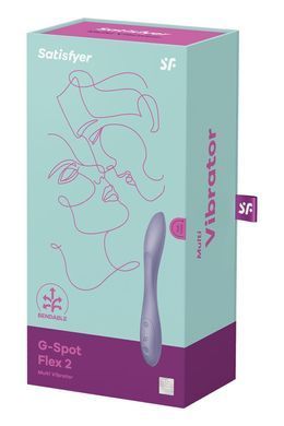 Універсальний вібратор Satisfyer G-Spot Flex 2, гнучкий стовбур із фіксацією положення SO6723 фото