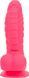 Ребристий фалоімітатор на присосці ADDICTION &mdash; Tom 7&Prime; Dildo With Balls &mdash; Pink, віброкуля в подарунок SO5585 фото 2
