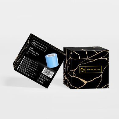 Скотч для бондажа Liebe Seele Bondage Tape Blue 25м SO9528 фото