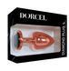 Металева анальна пробка із прикрасою у вигляді кристалу Dorcel - Diamond Plug Rose Gold L SO5530 фото 6