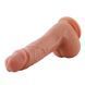 Ультрареалістичний фалоімітатор для секс-машин Hismith 8.3&Prime; 2-layers Silicone Flesh Dildo, 2-шаровий SO6204 фото 1