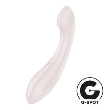 Вібратор для точки G Satisfyer G-Force Beige, 10 режимів + 5 рівнів інтенсивності SO8780 фото