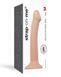 Насадка для страпона Strap-On-Me Dual Density Dildo Flesh M, диаметр 3,3см, двухслойная, гибкая SO2354 фото 4