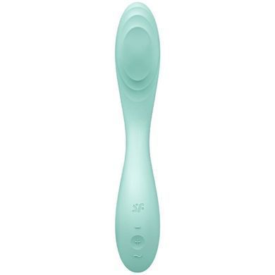 Вібратор із перлинною стимуляцією точки G Satisfyer Rrrolling Pleasure Mint SO6075 фото