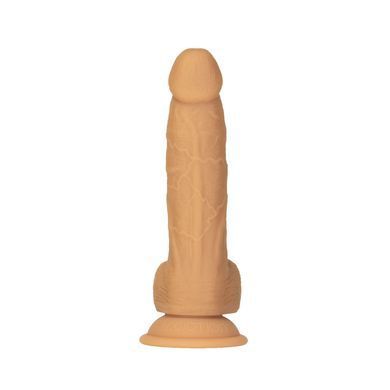 Фаллоимитатор ADDICTION Dual Density Silicone Dildo Caramel 8&Prime;, присоска, диаметр 4,3 см, вибропуля SO8243 фото