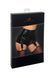 Шортики Noir Handmade F325 Glam suspender wetlook and vinyl shorts - S SX0381 фото 8