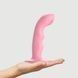 Насадка для страпона с двойной точечной пульсацией Strap-On-Me TAPPING DILDO WAVE &ndash; CORAL PINK, М SO9622 фото 4