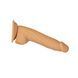 Фаллоимитатор ADDICTION Dual Density Silicone Dildo Caramel 8&Prime;, присоска, диаметр 4,3 см, вибропуля SO8243 фото 3