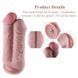 Подвійний дилдо для секс-машин Hismith 8.5&Prime; Two Cocks One Hole Silicone Dildo SO6206 фото 2