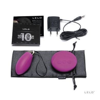Виброяйцо LELO Lyla 2 Deep Rose, водонепроницаемое, пульт ДУ с вибрацией, технология SenseMotion SO8686 фото