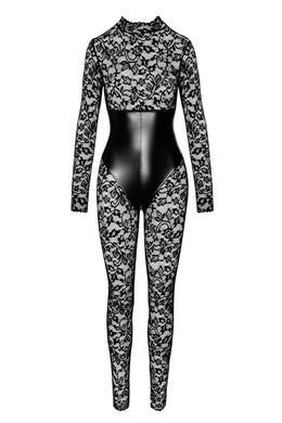 Комбинезон Noir Handmade F299 Enigma lace catsuit with underbust bodice - XL SX0234 фото