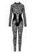 Комбинезон Noir Handmade F299 Enigma lace catsuit with underbust bodice - XL SX0234 фото 5