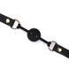 Кляп Liebe Seele Black Organosilicon Ball Gag SO9483 фото 5